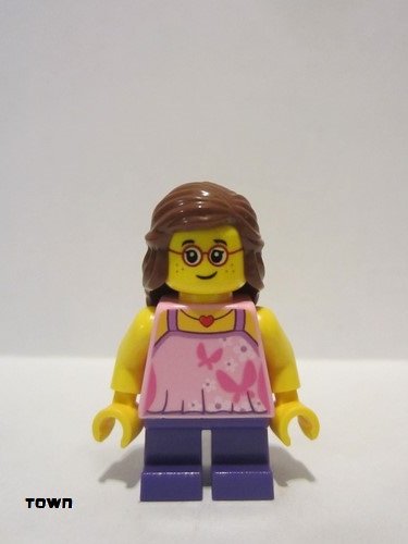 lego 2017 mini figurine cty0767 Beachgoer