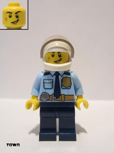 lego 2017 mini figurine cty0772 Police - City Officer