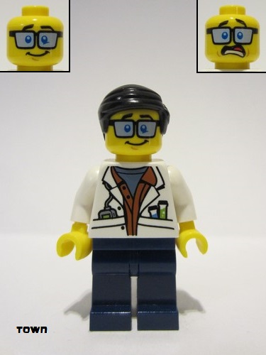 lego 2017 mini figurine cty0789 City Jungle Scientist