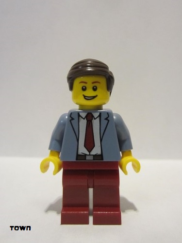 lego 2017 mini figurine twn278 Office Worker