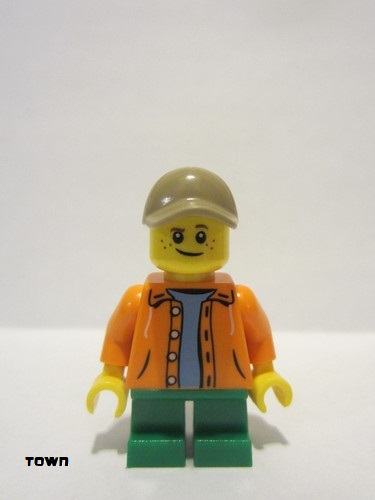 lego 2017 mini figurine twn291 Boy