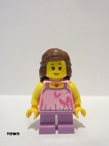 lego 2017 mini figurine twn297 Girl