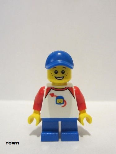 lego 2017 mini figurine twn302 Boy