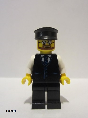 lego 2018 mini figurine cty0944 Bus Driver