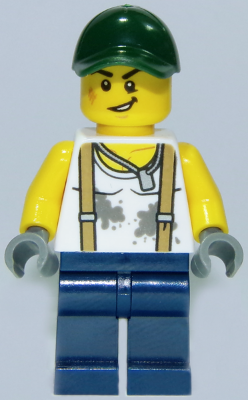 lego 2018 mini figurine twn334 Mechanic