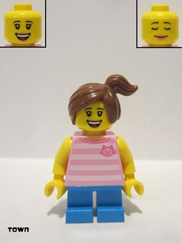 lego 2018 mini figurine twn338 Girl