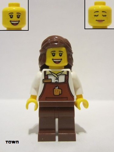 lego 2018 mini figurine twn345 Citizen