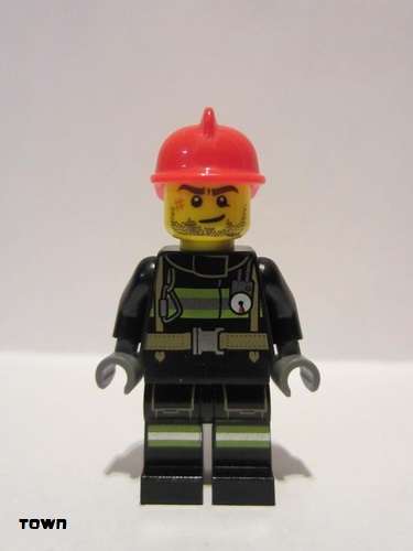 lego 2019 mini figurine cty0951 Fire