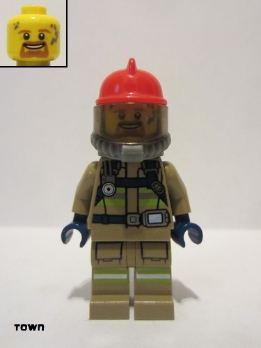 lego 2019 mini figurine cty0962 Fire