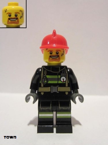 lego 2019 mini figurine cty0965 Fire