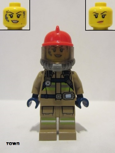 lego 2019 mini figurine cty0967 Fire