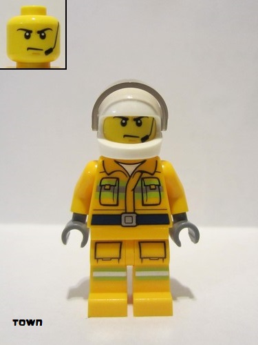 lego 2019 mini figurine cty0968 Fire