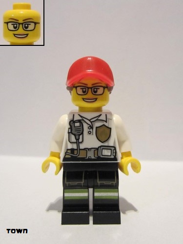 lego 2019 mini figurine cty0970 Fire