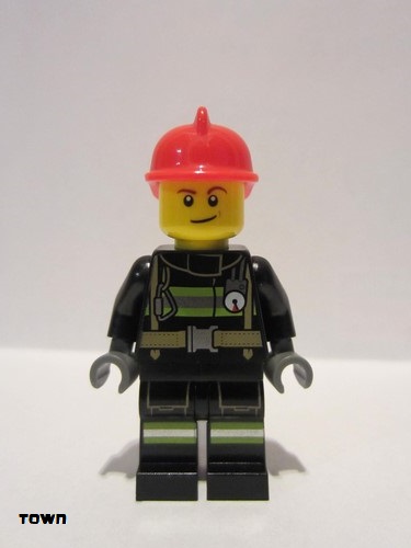 lego 2019 mini figurine cty0975 Fire