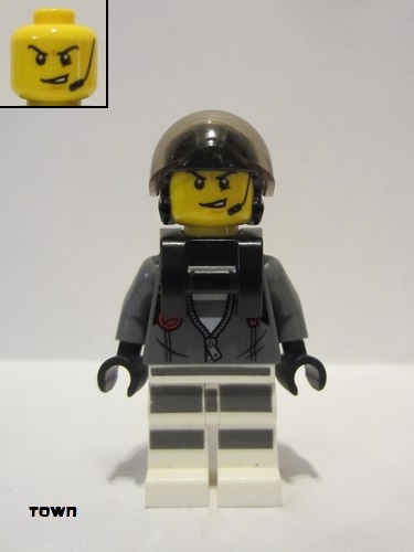 lego 2019 mini figurine cty0999 Sky Police - Jail Prisoner