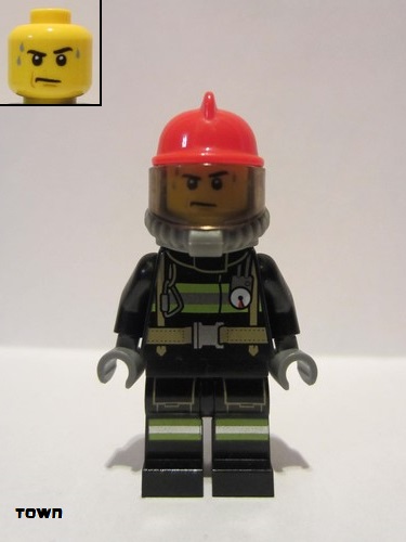 lego 2019 mini figurine cty1005 Fire