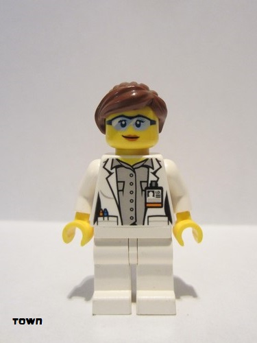 lego 2019 mini figurine cty1011 Scientist