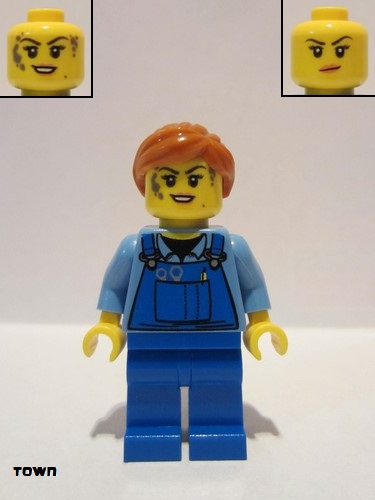 lego 2019 mini figurine cty1072 Mechanic