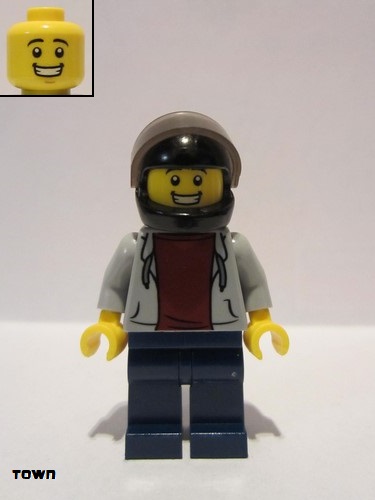 lego 2019 mini figurine cty1089 Pizza Delivery Guy