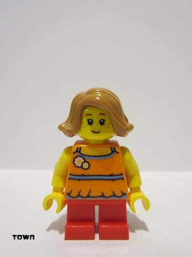 lego 2019 mini figurine twn376a Child Girl