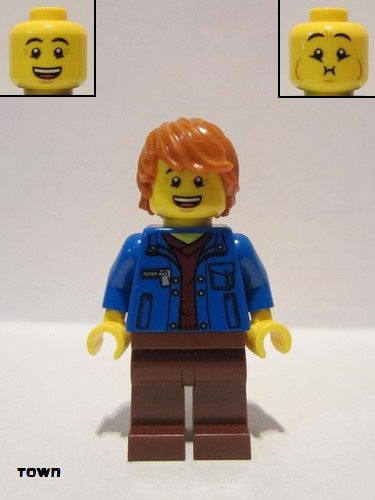 lego 2019 mini figurine twn378 Citizen