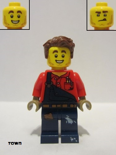 lego 2020 mini figurine cty1095 Harl Hubbs