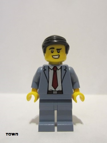 lego 2020 mini figurine cty1100 Slick Salesman  