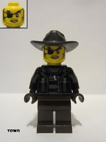 lego 2020 mini figurine cty1130 Police - Crook Snake Rattler