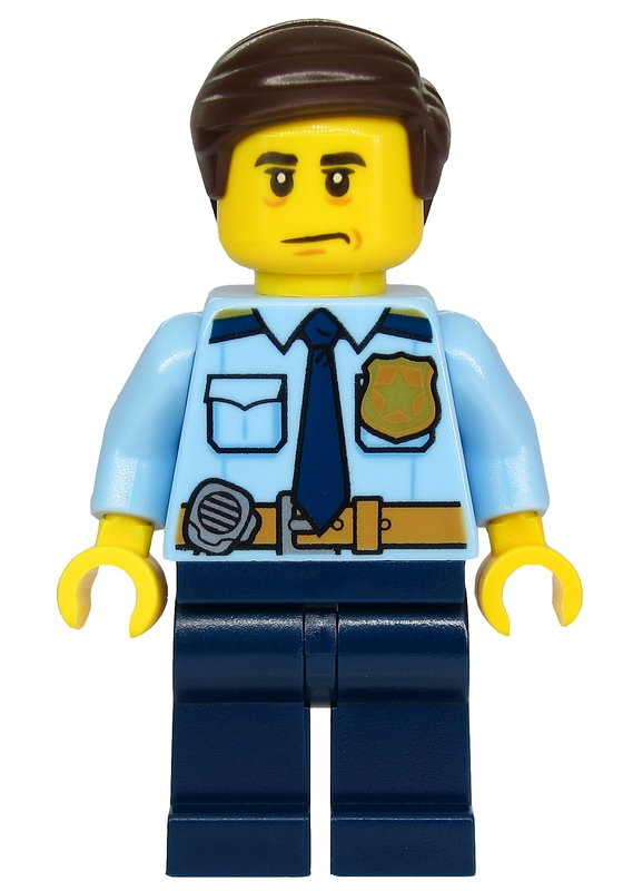 lego 2020 mini figurine cty1137 Police Officer - Tom Bennett