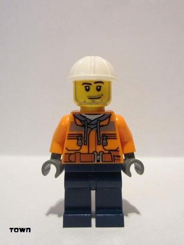 lego 2020 mini figurine cty1154 Construction Worker