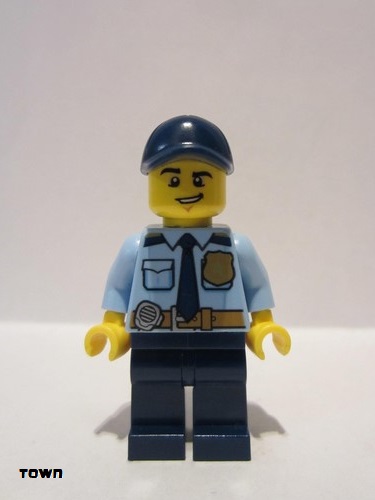 lego 2020 mini figurine cty1155 Police - City Officer