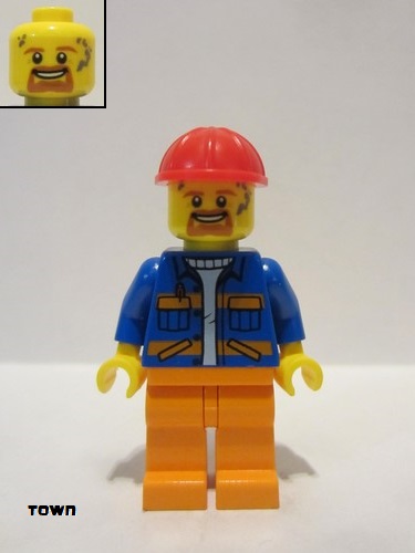 lego 2020 mini figurine cty1161 Citizen