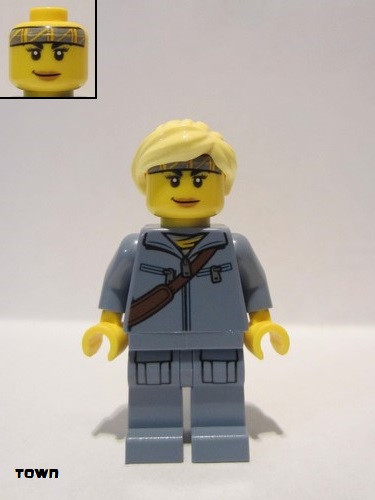 lego 2020 mini figurine cty1171 Jessica Sharpe