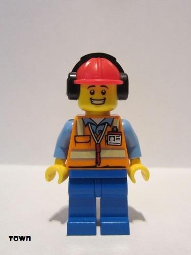 lego 2020 mini figurine cty1193 Ground Crew