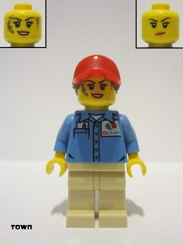 lego 2020 mini figurine cty1194 Ground Crew