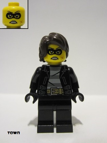 lego 2020 mini figurine cty1201 Police - Clara the Criminal