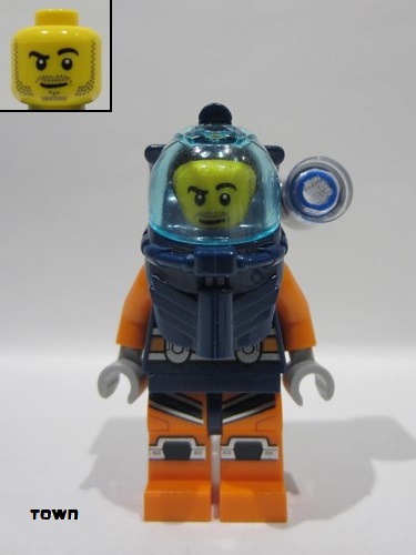 lego 2020 mini figurine cty1224 Deep Sea Diver