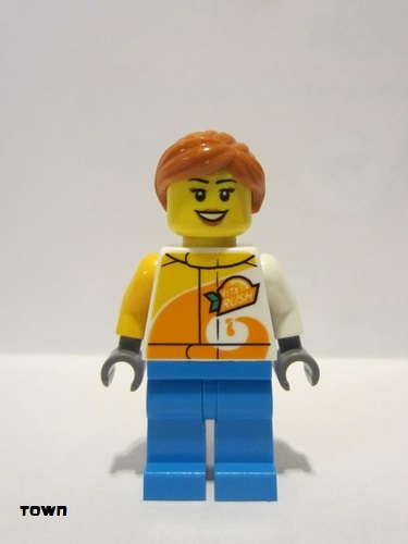 lego 2021 mini figurine cty1228 Citizen