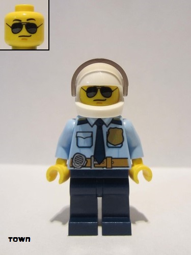 lego 2021 mini figurine cty1249 Police - City Officer