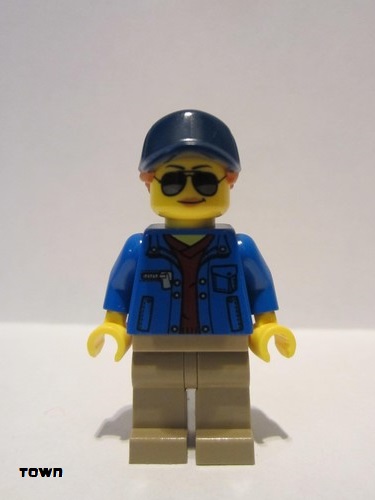 lego 2021 mini figurine cty1265 Ground Crew