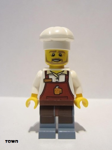 lego 2021 mini figurine cty1268 Baker