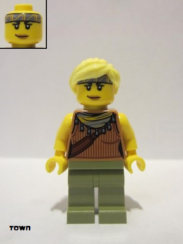 lego 2021 mini figurine cty1302 Jessica Sharpe  