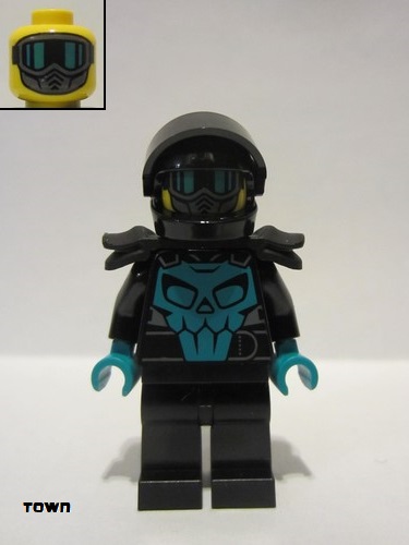 lego 2021 mini figurine cty1315 Stuntz Driver