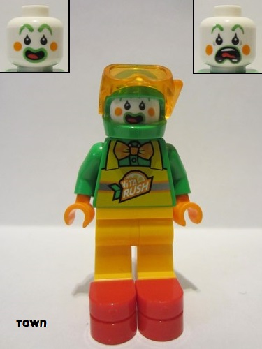 lego 2021 mini figurine cty1316 Stuntz Clown