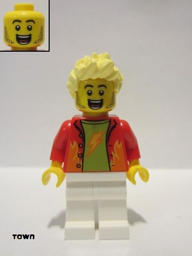 lego 2021 mini figurine cty1325 Dynamo Doug