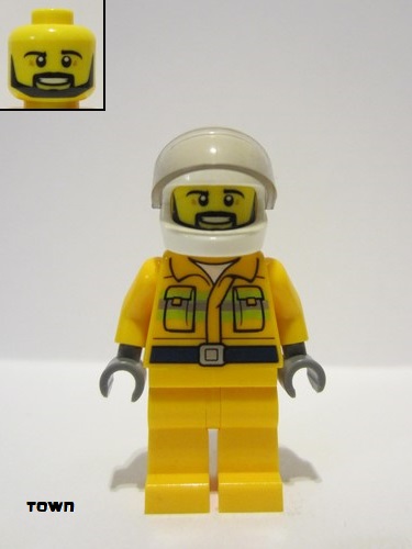 lego 2021 mini figurine cty1597 Fire