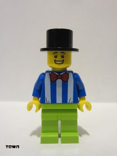 lego 2021 mini figurine twn413 Fairground Worker