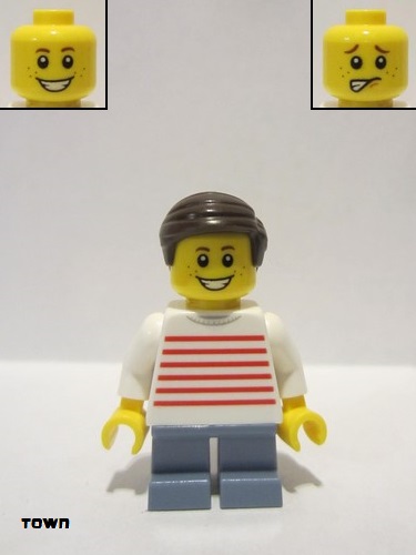 lego 2021 mini figurine twn415 Boy