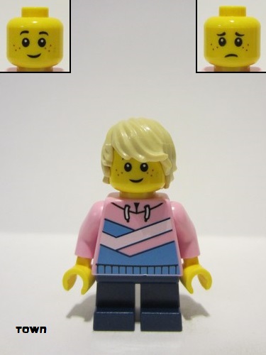 lego 2022 mini figurine cty1361 Citizen