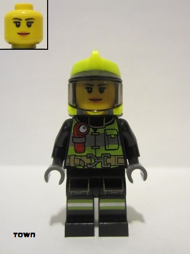 lego 2022 mini figurine cty1371 Fire